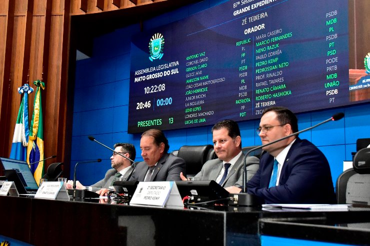 Imagem: A sessão é transmitida ao vivo pelos canais de comunicação da Casa de Leis e pode ser acompanhada presencialmente